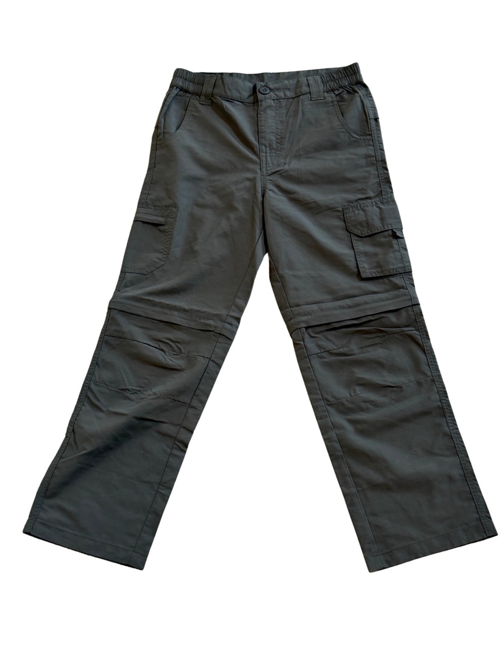 NEW: StunShow Waterproof Convertible Cargo Pants for Boys | Grey | UPF 50